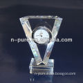 Triangle Table Crystal Clock